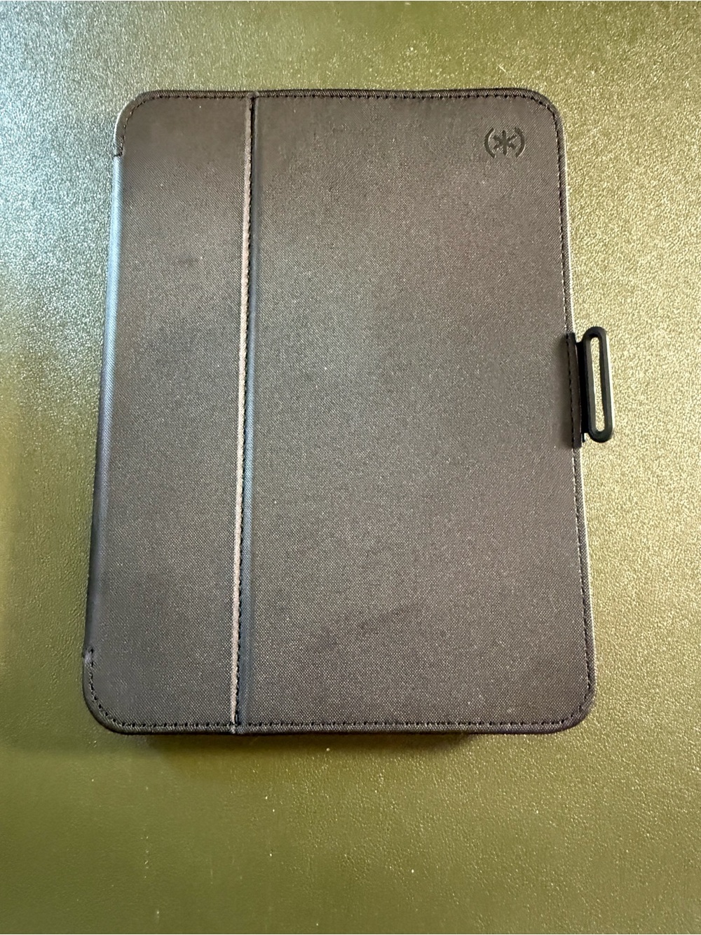 Black Speck iPad mini (6th gen) Folio Case with Stylus Loop - Protective Cover